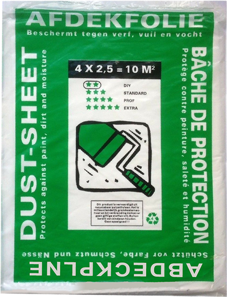 Resto-plastic-dust-sheet
